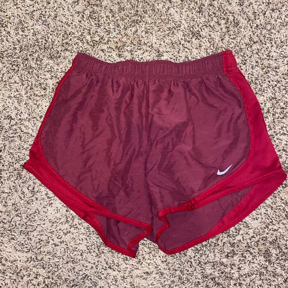 Used women’s Nike shorts with liner size medium